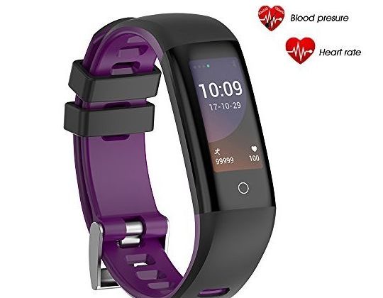 AGKupel Fitness Tracker Watch Activity Tracker Watch Smart Bracelet with Heart Rate Blood Pressure Monitor Touch Color Screen Pedometer Watch IP67 Waterproof Smart Band