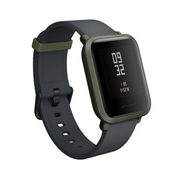 Amazfit Bip Smartwatch by Huami with Allday Heart Rate and Activity Tracking Sleep Monitoring GPS UltraLong Battery Life Bluetooth US Service and Warranty