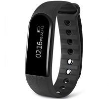 Dularf Fitness Monitor Bluetooth 40 Heart Rate Tracker Wristband Waterproof Smart Bracelet Pedometer Android iOS Smartphone …