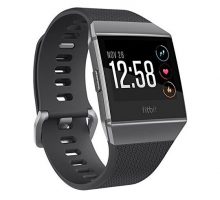 Fitbit Ionic Smartwatch Charcoal Smoke Gray One Size