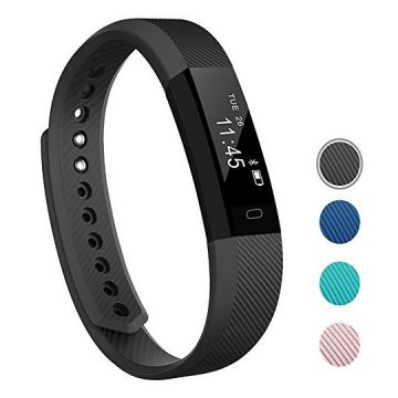 Fitness Tracker Smart Bracelet TopBest ID115 Bluetooth Call Remind Remote SelfTimer Smart Watch Activity Tracker Calorie Counter Wireless Pedometer Sport Band Sleep Monitor For Android iOS Phone