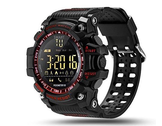 ROADTEC Digital Sport Smart Watches for MenBluetooth 40 Fitness Tracker Watch 5ATM IP67 Waterproof Support Call SMS Notification Pedometer Remote Camera for iOS Android