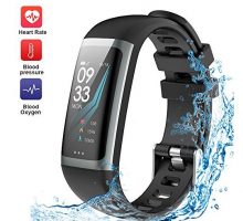 WELTEAYO Fitness Tracker Activity Tracker Fitness Watch Heart Rate Sleep Monitor Waterproof Smart Bracelet Bluetooth Pedometer Wristband Smart Watch for Android and IOS