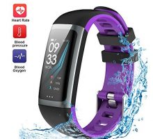 WELTEAYO Fitness Tracker Activity Tracker Watch with Heart Rate Monitor Color Screen Smart Bracelet with Sleep Monitor IP67 Waterproof Smart Bracelet for Android and iOS