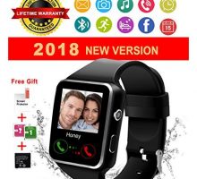 Bluetooth Smart Watch with Camera Touch Screen Smartwatch Unlocked Phone Smart Wrist Watch with Sim Card Slot Sports Watch for Android Smartphone iOS Apple Men Women Kids