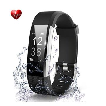 Fitness Tracker Waterproof Activity Tracker Heart Rate Monitors Sleep Tracking Wireless Bluetooth Activity Tracker Smart Bracelet Pedometer Fitness Sports Wristbands