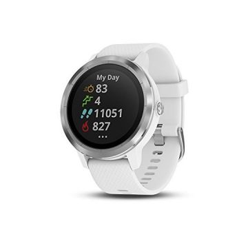 Garmin vívoactive 3 GPS Smartwatch with Contactless Payments and Builtin Sports Apps White Silver