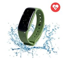 WearPai Fitness Tracker Smart Bracelet Bluetooth Wireless Sleep Monitor Waterproof Wristband Pedometer Call Remind for IOS & Android Smartphone