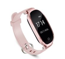 AGPTEK Lady Fitness TrackerSmartwatch Activity Tracker Heart Rate Monitor Smart Bracelet Waterproof IP67Bluetooth Pedometer Wristband Control MusicSleep Monitor Android&iOS Rose Gold