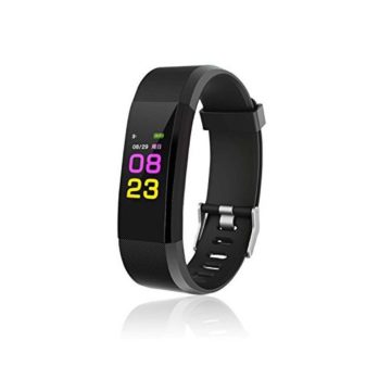 Fitness Tracker Water Resistant with Sleep Monitor Bluetooth Smart Wristband Bracelet Sport Pedometer Fitness Watch Step Tracker Calorie Counter for Android and iOS Clearance Sale