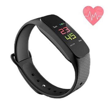 Fitness Tracker Waterproof Activity Tracker Smart Bracelet with Pedometer Sleep Monitor Bluetooth Wireless Smart Bracelet with Replacement Belt Android and iOS