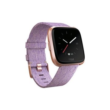 Fitbit Versa Special Edition Smart Watch Lavender Woven One Size