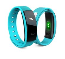 Activity Tracker QS 80 Bluetooth Band OLED Heart Rate Smart Bracelet for iPhone & Android Phones