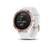 Garmin vívoactive 3 GPS Smartwatch with Contactless Payments and Builtin Sports Apps White Rose Gold