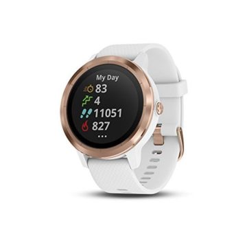 Garmin vívoactive 3 GPS Smartwatch with Contactless Payments and Builtin Sports Apps White Rose Gold