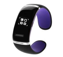 TOOGOO(R) V30 OLED Touch Screen Smart Bracelet Bluetooth Bracelet for Google Android Mobile Phone Iphone Microsoft Windows Phone System Nokia SymbianBlack+Purple