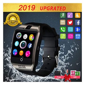 Smart WatchSmartwatch for Android Phones Smart Watches Touchscreen with Camera Bluetooth Watch Phone Waterproof Watch Cell Phone Compatible Android Samsung iOS i Phone XS X8 7 6 5 Men Women Youth