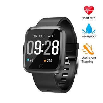 XZHI Fitness Tracker Smart Watch with Blood Pressure Oxygen Monitor Waterproof Fitness Watch Big Color Screen Activity Watch with Continuous Heart Rate Sleep Monitor for Kids Women Men