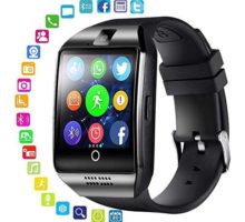 Smart Watch with Camera  Bluetooth Smartwatch with Sim Card Slot Fitness Activity Tracker  Sport Watch for Android Smartphones