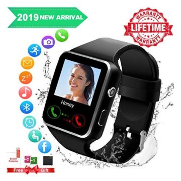 Smart WatchSmartwatch for Android Phones Smart Watches Touchscreen with Camera Bluetooth Watch Phone with SIM Card Slot Watch Cell Phone Compatible Android Phone XS X8 7 6 5 Men Women