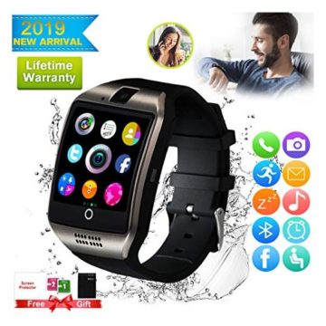 Smart WatchSmartwatch for Android Phones Smart Watches Touchscreen with Camera Bluetooth Watch Phone with SIM Card Slot Watch Cell Phone Compatible Android Samsung iOS Phone XS X8 7 6 5 Men Women