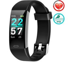 VIEWOW Fitness Tracker HR Activity Tracker Watch  2019 New IP68 Smart Bracelet with Heart Rate Color Monitor Step Counter Calorie Counter Pedometer Watch with 14 Sports Modes for Kids Women Men