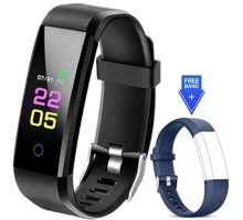 Fitness Tracker Waterproof  Fitness Watch with Heart Rate Blood Pressure Monitor Activity Tracker with Sleep Monitor Calorie Step Counter Smart Watch for Women Men Kids Compatible iPhone Android