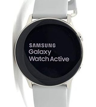 Samsung  Galaxy Watch Active Smartwatch 40mm Aluminum  Silver