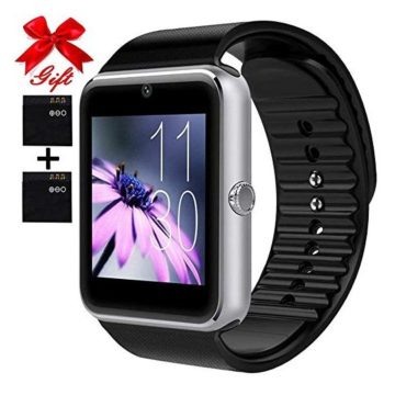 Smart Watch for Android Phones with SIM Card Slot Camera Bluetooth Watch Phone Touchscreen Compatible iOS Phones Smart Fitness Watch with Sleep Monitor sedentary Reminder for Men Women Kids