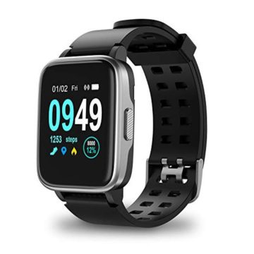 Updated 2019 Version Smart Watch for Android iOS Phone Activity Fitness Tracker Watches Health Exercise Smartwatch with Heart Rate Sleep Monitor Compatible with Samsung Apple iPhone for Men Women