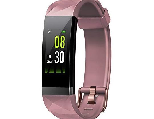 Letsfit Fitness Tracker HR Activity Tracker Color Screen Heart Rate Monitor Sleep Monitor Step Counter Calorie Counter Pedometer IP68 Smartwatch for Kids Women Men