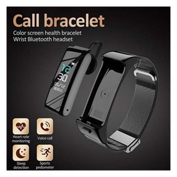 2in1 Smart Bracelet with Bluetooth Earphone