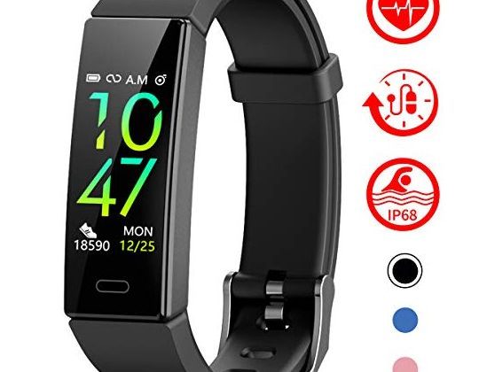Mgaolo Fitness Tracker with Blood Pressure Heart Rate Sleep Monitor10 Sport Modes IP68 Waterproof Activity Tracker Fit Smart Watch with Pedometer Calorie Step Counter for Women Men Kids