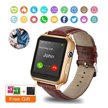 Smart WatchBluetooth Smartwatch Touchscreen with CameraSmart Watches Waterproof Smart Wrist Watch Phone Compatible Android iOS for Men Women Kids
