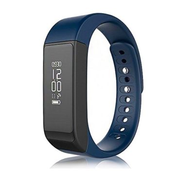 YUNTAB I5 Plus Smartband Sleep Detect Fitness Tracker Call Notifiction Waterproof OLED DisplayCompatible IOS70 & Android 49 Above Version