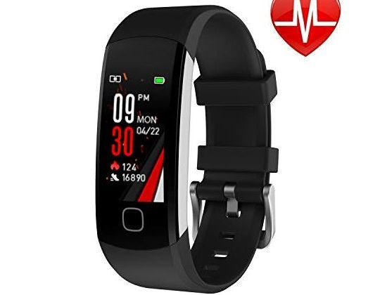 L8star Fitness Tracker Continuous Heart Rate Monitor IP67 Waterproof Smart Activity Tracker with 6 Sports ModeSleep MonitorPedometer Smart Wrist Band for Women Men